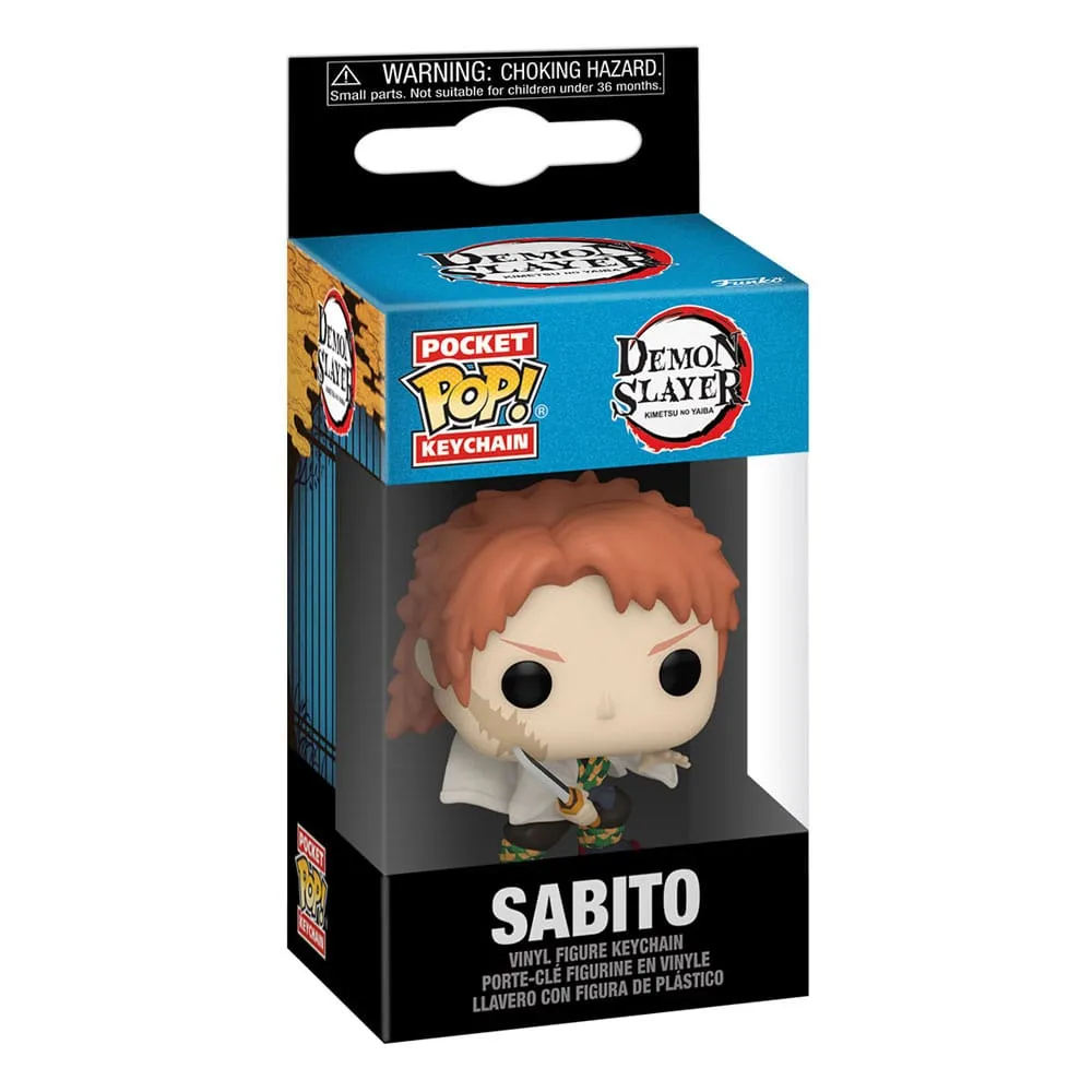 Demon Slayer: Kimetsu no Yaiba POP! Vinyl Keychains 4 cm Sabito (No Mask)